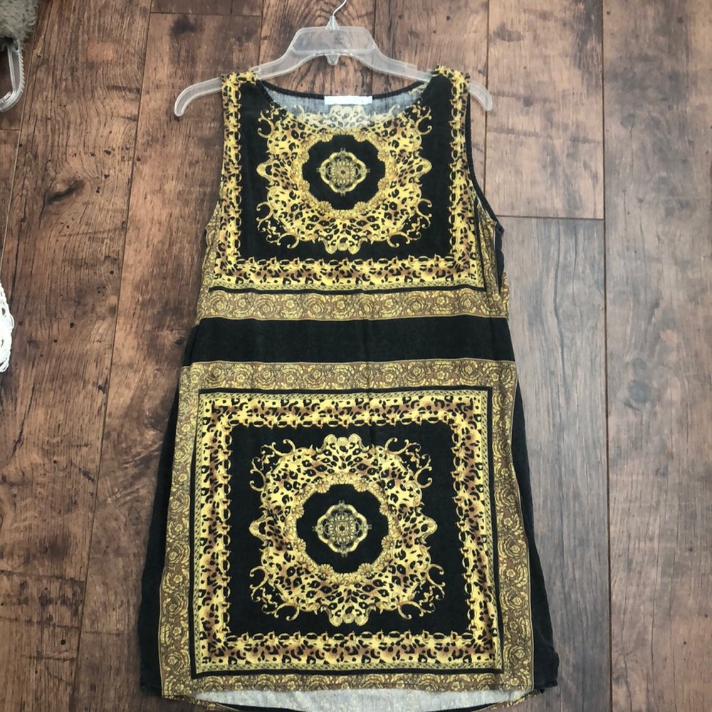 Tribal print dress